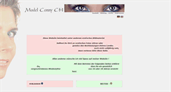 Desktop Screenshot of model-conny.ch